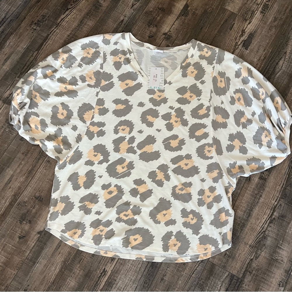 Lularoe Renee animal print 2xl (size 22-24)
